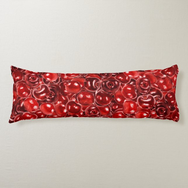 Sweet Cherries Body Cushion (Front)