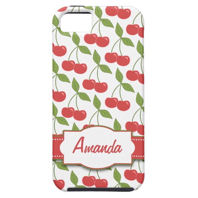 Sweet Cherries iPhone 5 Case-Mate Tough™ Case-Mate iPhone Case (Back)