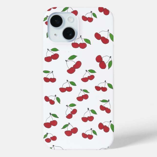 Sweet Cherries iPhone Case (Back)