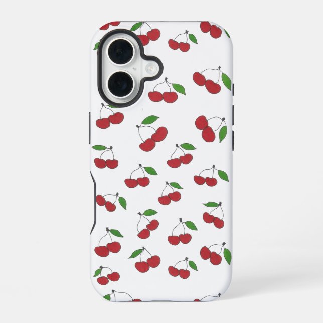 Sweet Cherries iPhone Case (Back)