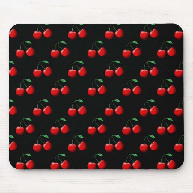 Sweet Cherries Mouse Pad (Front)