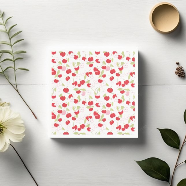 Sweet Cherries Napkin (Creator Uploaded)