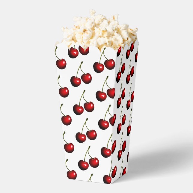 Sweet Cherries Popcorn Box (Popped)