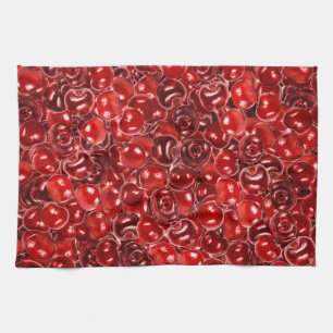 Sweet Cherries Tea Towel