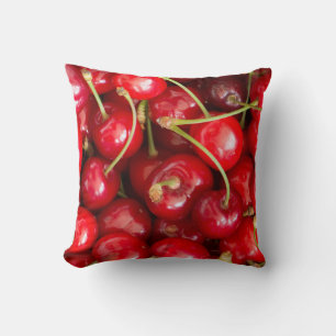 Sweet cherry cushion