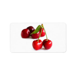 Sweet cherry label
