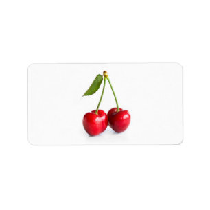 Sweet cherry label
