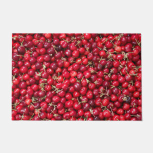 Sweet cherry pattern doormat