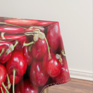 Sweet cherry pattern tablecloth