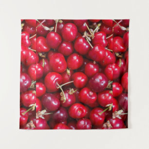 Sweet cherry pattern tapestry