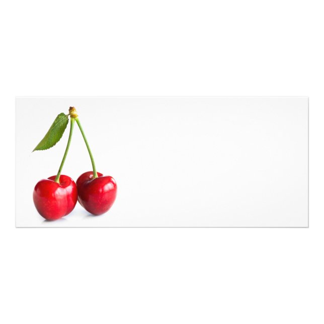 Sweet cherry rack card (Front)