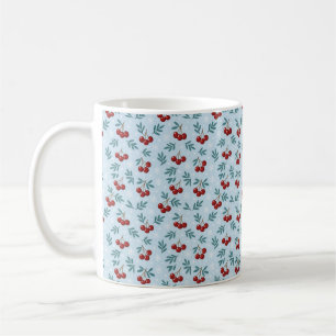 ❄️ Sweet Cherry Snowfall Collection Coffee Mug