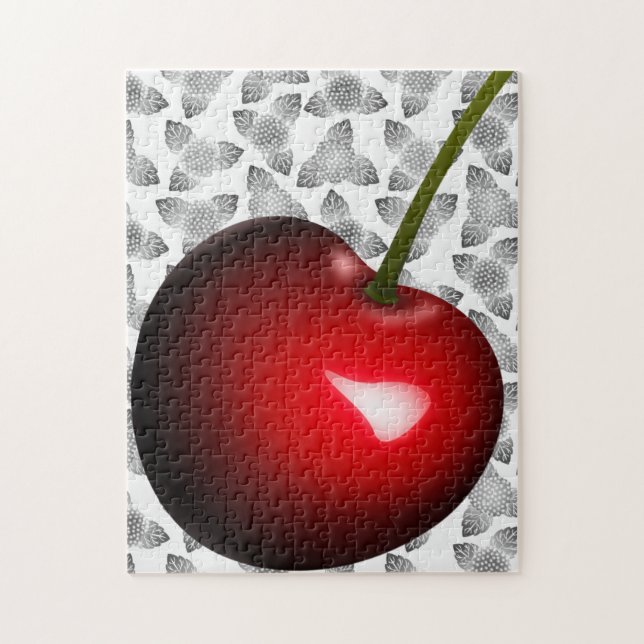 Sweet Cherry - Tasty Jigsaw Puzzle (Vertical)