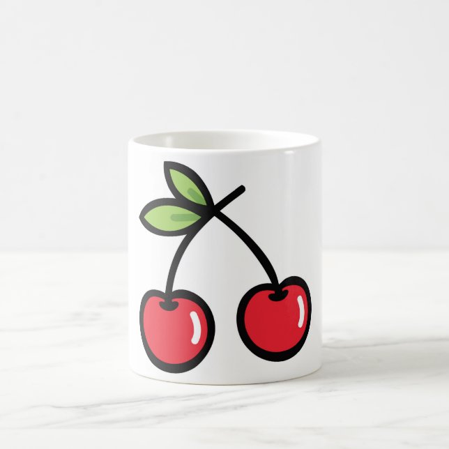 Sweet Cherry Taza Coffee Mug (Center)