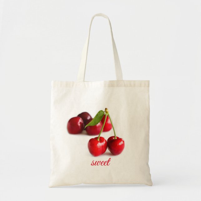 Sweet cherry tote bag (Front)