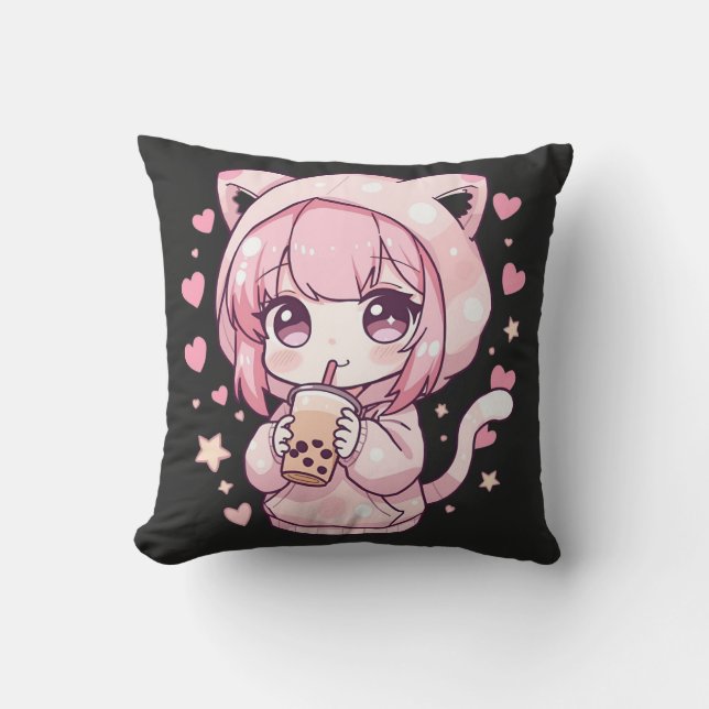 Sweet Chibi Mood Cushion (Front)