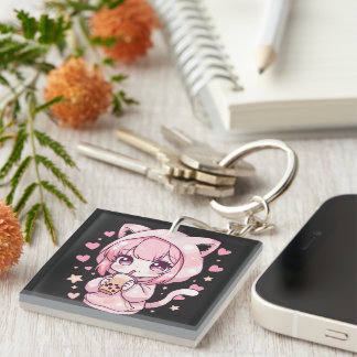 Sweet Chibi Mood Key Ring