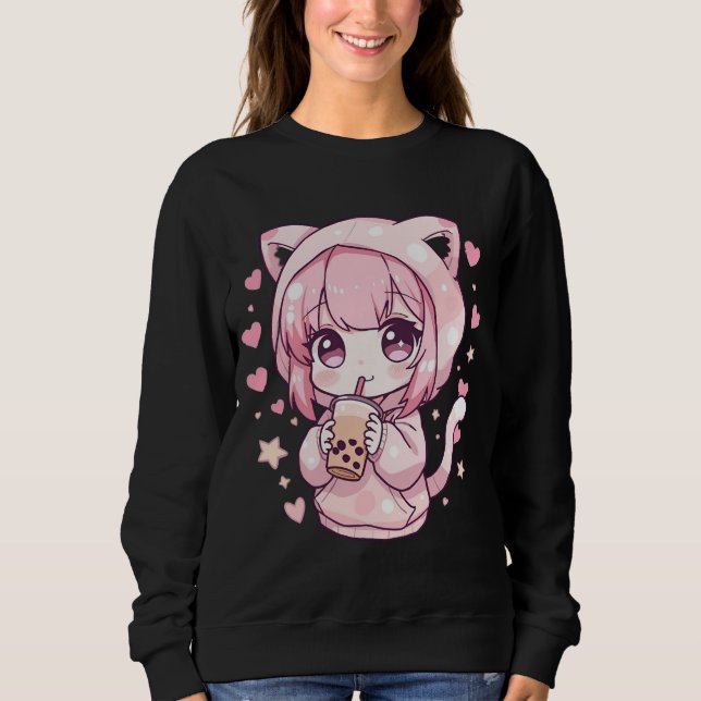 Sweet Chibi Mood Sweatshirt (Front)