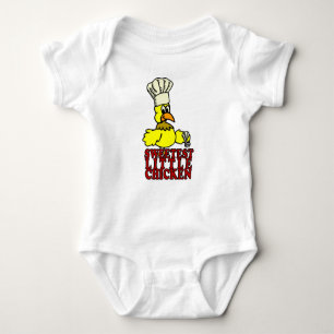 Sweet Chicken BBQ Baby Baby Bodysuit