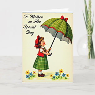 Sweet Child Mothers Day Card