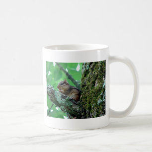 Sweet Chipmunk in a Tree Apparel and Gifts Coffee Mug