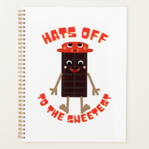 Sweet Choco-Bar Buddy: Kawaii Chocolate Bar in a R Planner