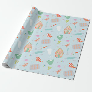 Sweet Christmas holiday baking treats Wrapping Paper