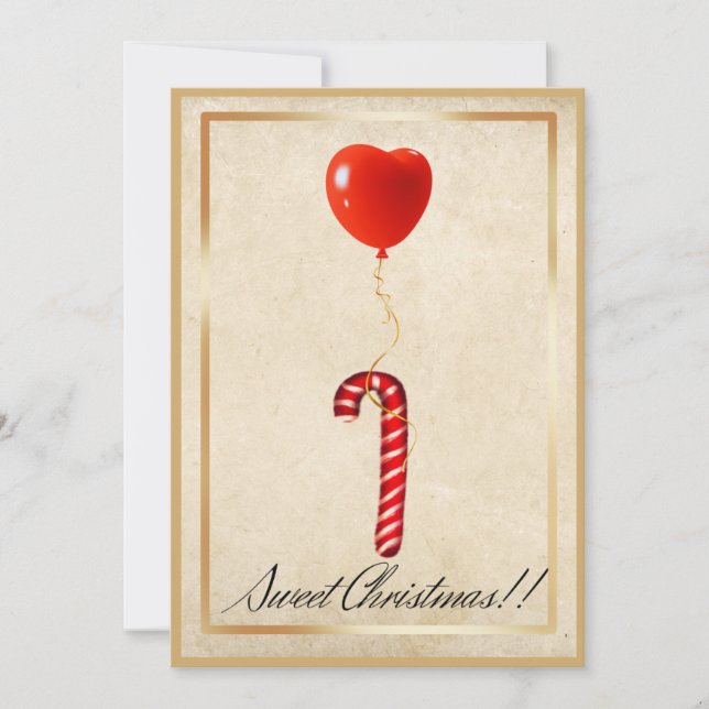 Sweet Christmas Invitation (Front)