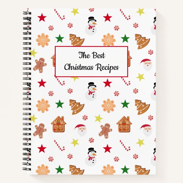 Sweet Christmas Notebook (Front)