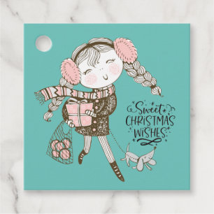 Sweet Christmas Wishes Favour Tags
