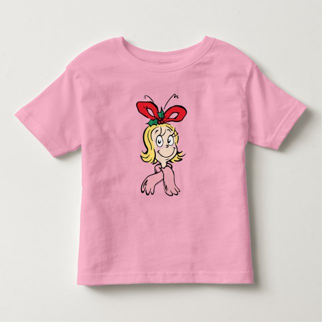 Sweet Cindy Lou Who Portrait Toddler T-Shirt (Front)