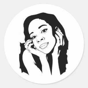 Sweet Classic Round Sticker