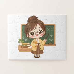 Sweet Classroom Teacher Jigsaw Puzzle