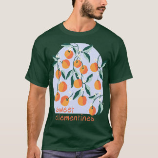 Sweet Clementines Blue TShirt