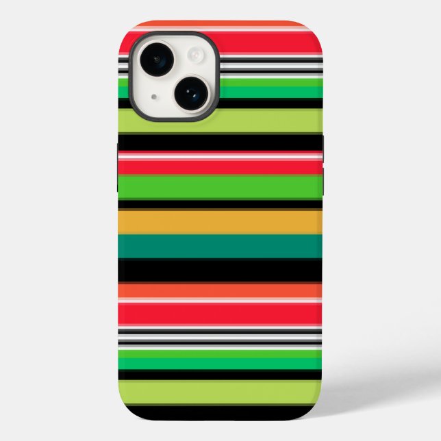 Sweet colourful stripes  Case-Mate iPhone case (Back)