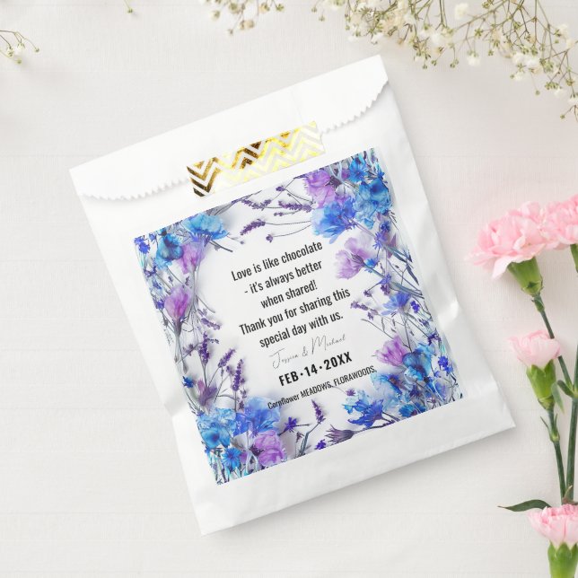 💍 Sweet Cornflower Dreams Favour Bag (Sealed)