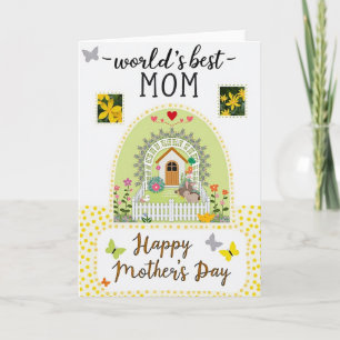 Sweet Cottage Mothers Day Card