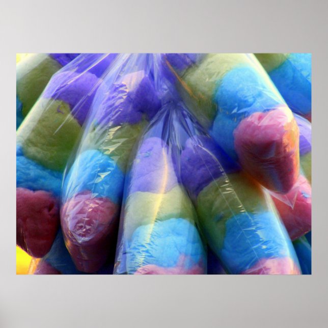Sweet Cotton Candy Poster (Front)