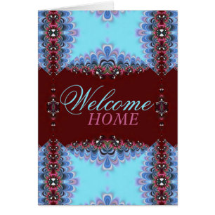 Sweet Country Lace Welcome Home Card