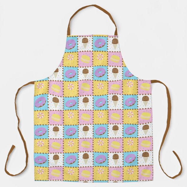 Sweet Cravings All-Over Print Apron (Front)