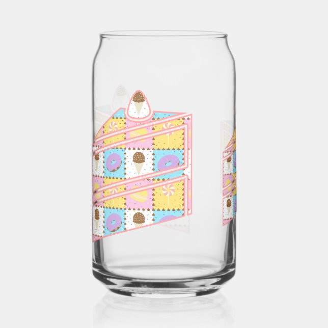 Sweet Cravings Can Glass (Front)