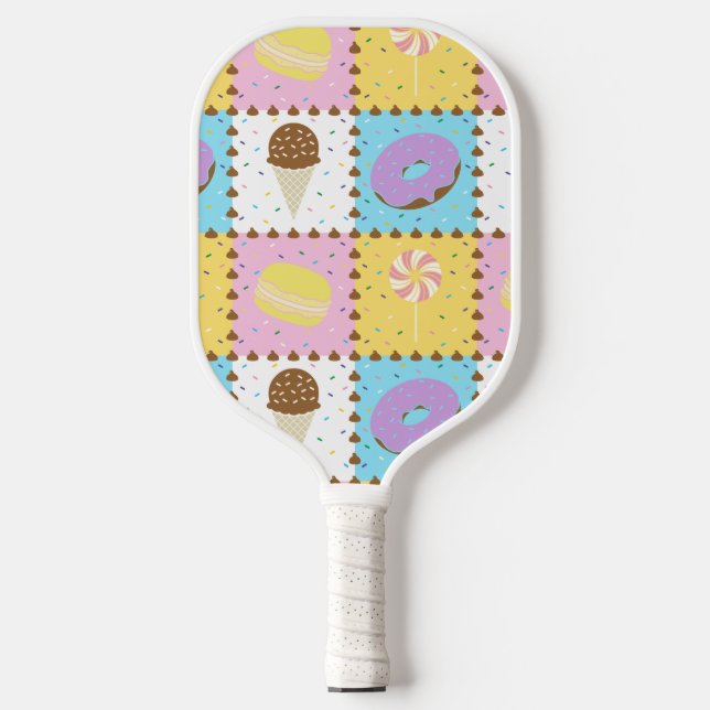 Sweet Cravings Pickleball Paddle (Front)
