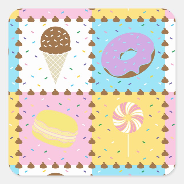 Sweet Cravings Sticker (Front)