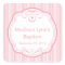 Sweet Cross In Frame Baptism Favour Seal Pink