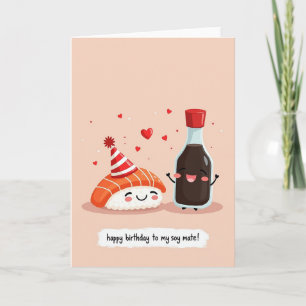 Sweet Culinary Birthday Card