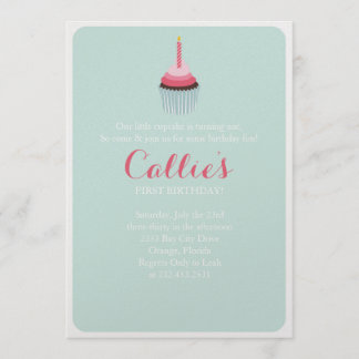 Sweet Cupcake Invitation