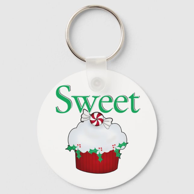 Sweet Cupcake Key Ring (Front)