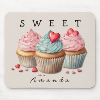SWEET Cupcake Mousepad Customisable