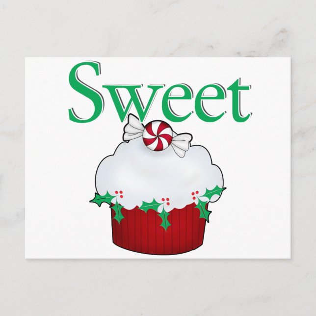 Sweet Cupcake Postcard (Front)