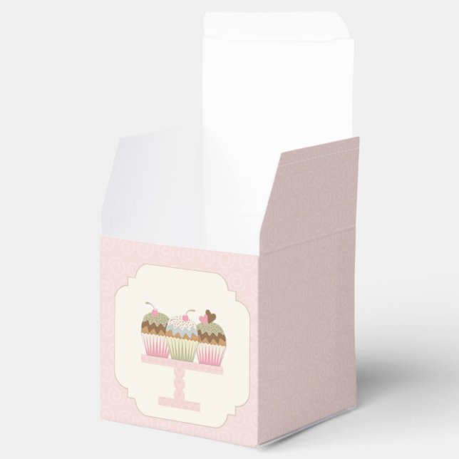 Sweet Cupcakes Favour Box (Opened)